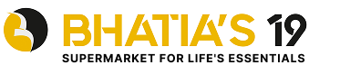 Bhatia's 19 Supermarket Chandigarh logo